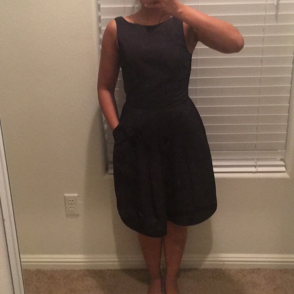 Beautiful classic ‘Hepburn’ style dress w/pockets! - Picture 2 of 8